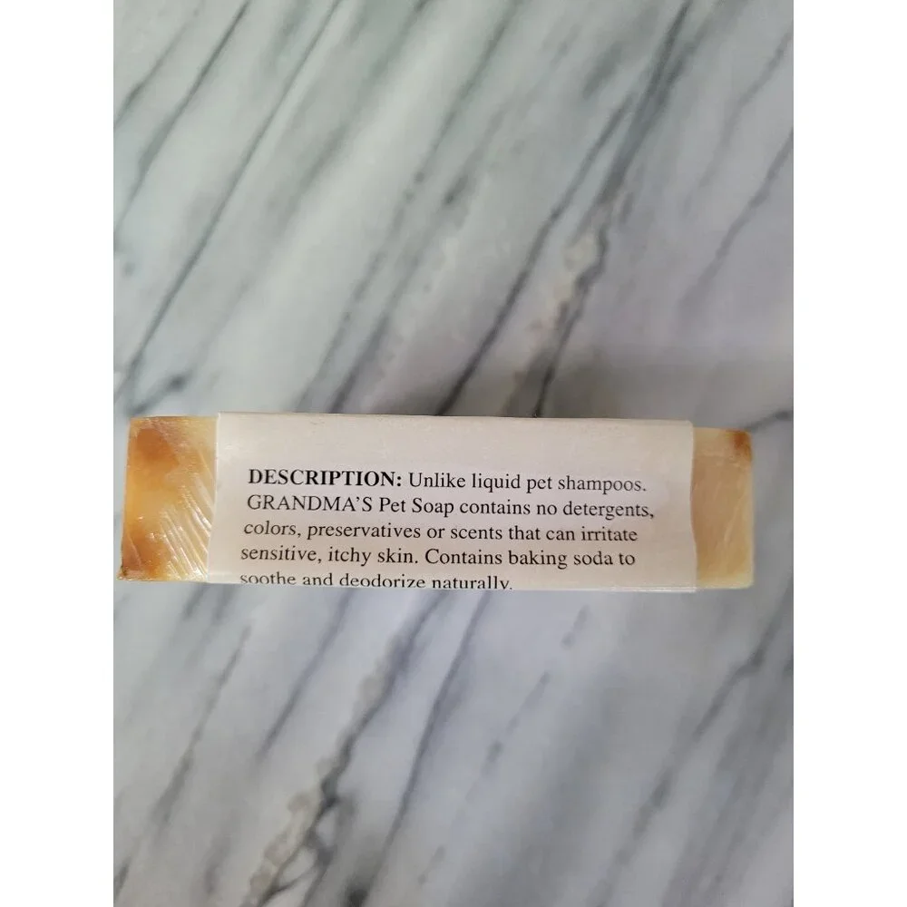 Grandma’s Pet Soap Pure and Natural Stop The Itching